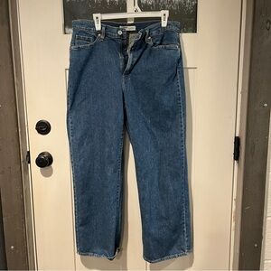 Levi Strauss Straight Blue Jeans